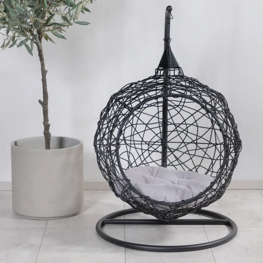 Väike ripp-tool lemmikloomadele Lexi, must/tumehall, 1019-408 – 9