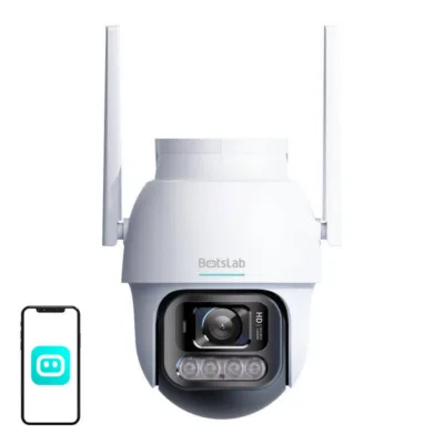 Pöörlev turvakaamera Botslab W311 3MP (2K, WiFi, IP66, öönägemine)