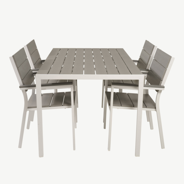 Puitplastkomposiidist aia söögilaua komplekt Break, GR18306 GR18306