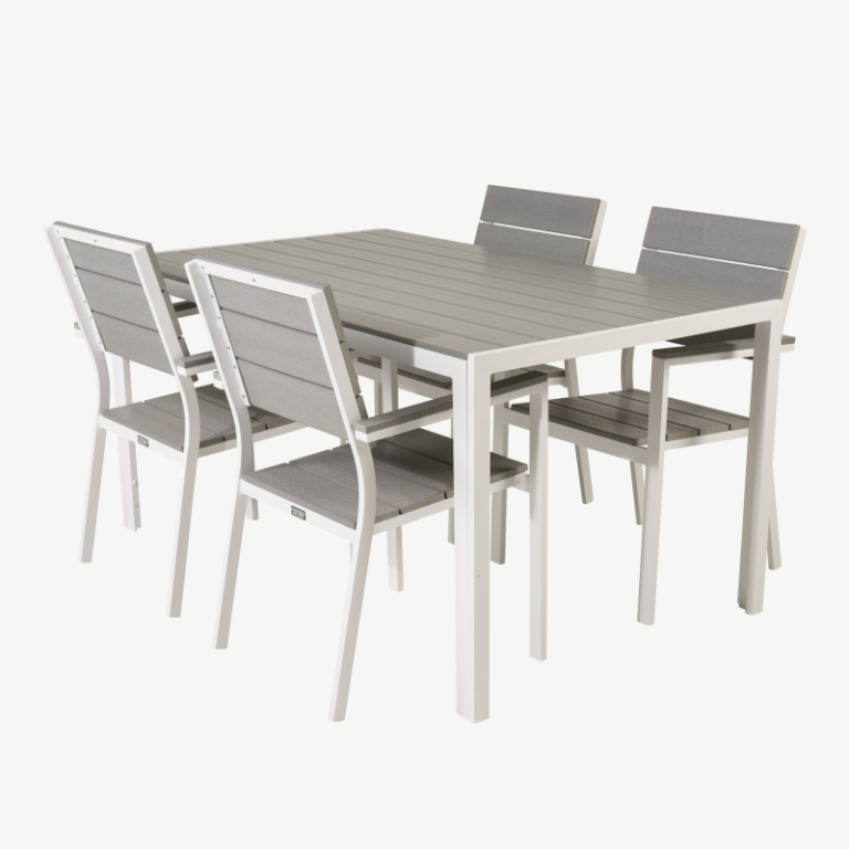 Puitplastkomposiidist aia söögilaua komplekt Break, GR18306 GR18306