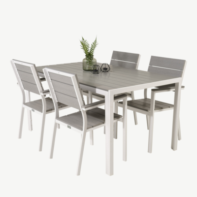 Puitplastkomposiidist aia söögilaua komplekt Break, GR18306 GR18306