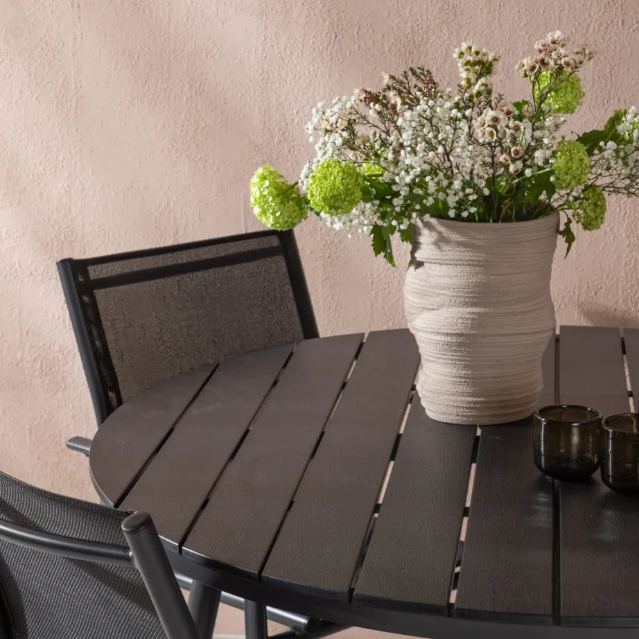 Alumiiniumist aia söögilaua komplekt Santorini, GR22649 – 7