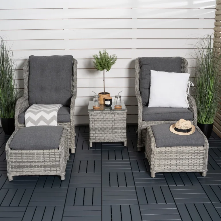 Punutisest aia lounge komplekt Vikelund, 9274-046 9274-046