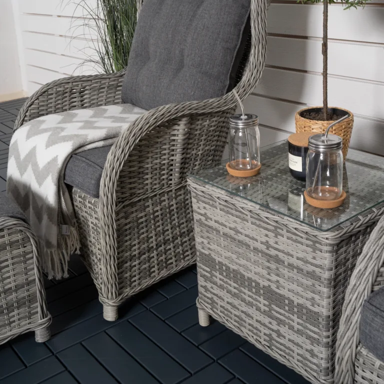 Punutisest aia lounge komplekt Vikelund, 9274-046 9274-046