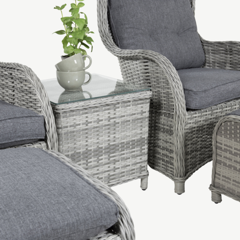 Punutisest aia lounge komplekt Vikelund, 9274-046 9274-046