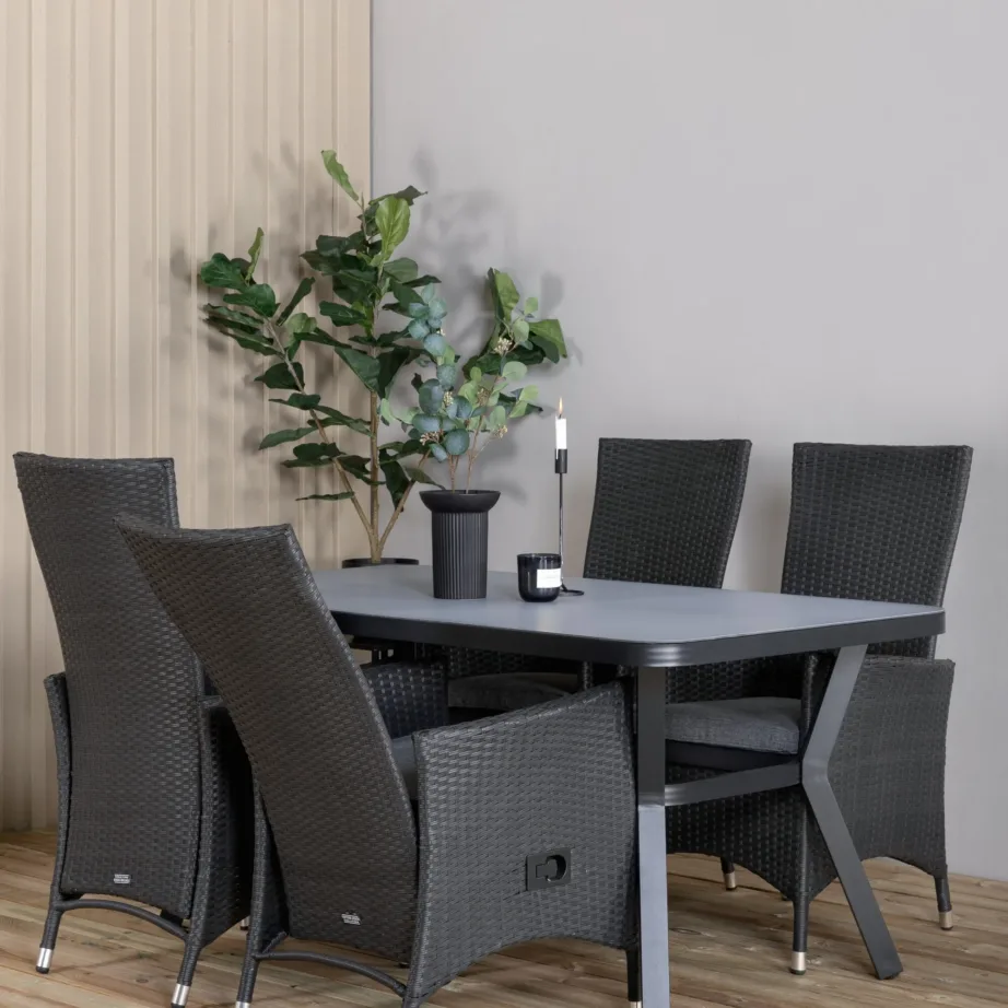 Punutisest aia söögilaua komplekt Virya, GR21521 – 9