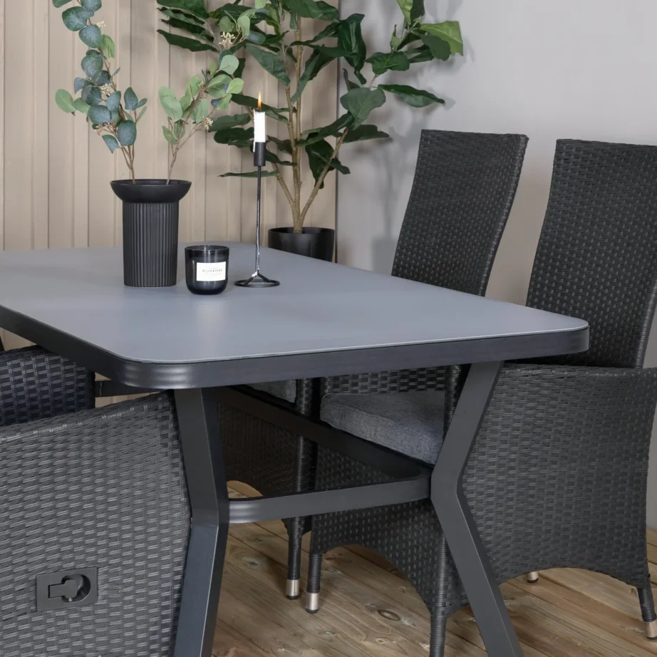 Punutisest aia söögilaua komplekt Virya, GR21521 – 10