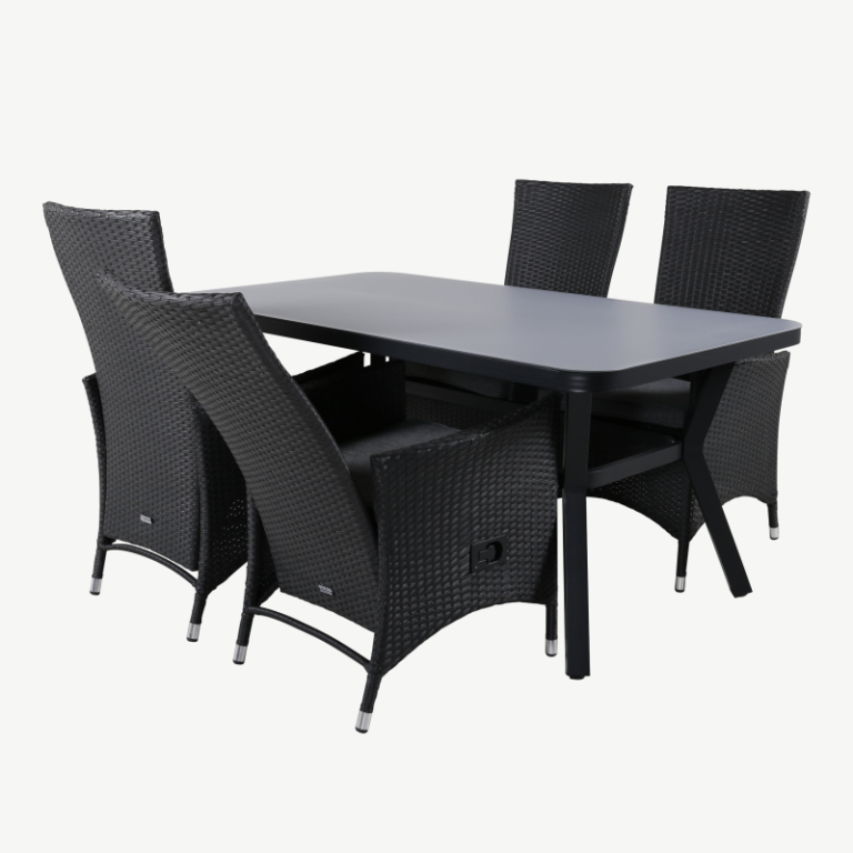 Punutisest aia söögilaua komplekt Virya, GR21521 GR21521