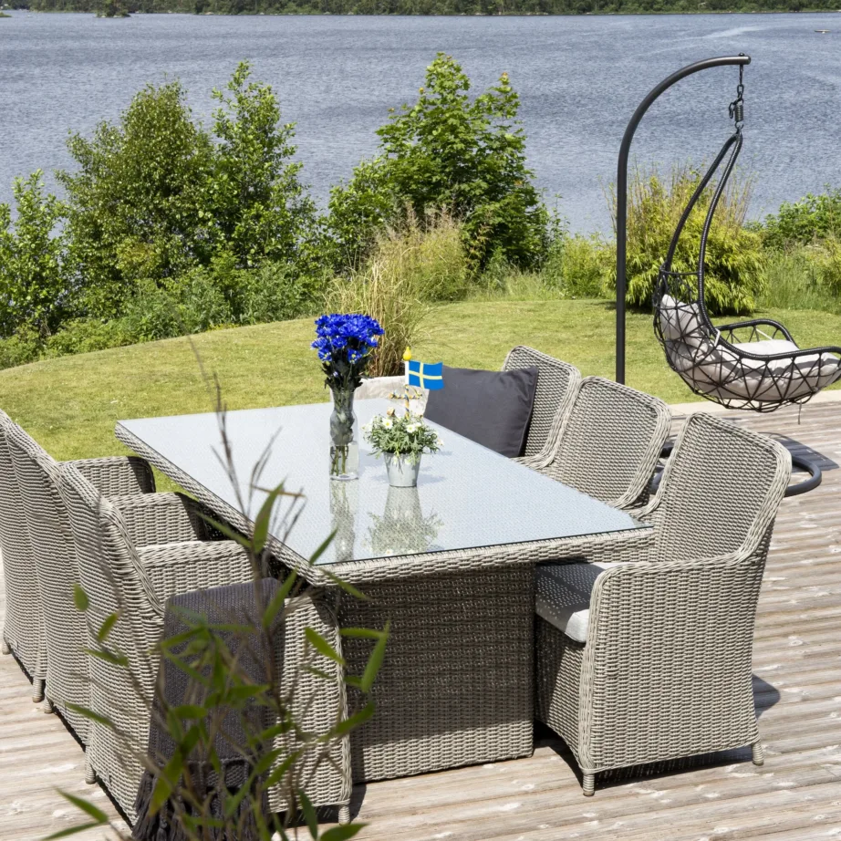 Punutisest aia söögilaua komplekt Wembley, 5290-089 – 4