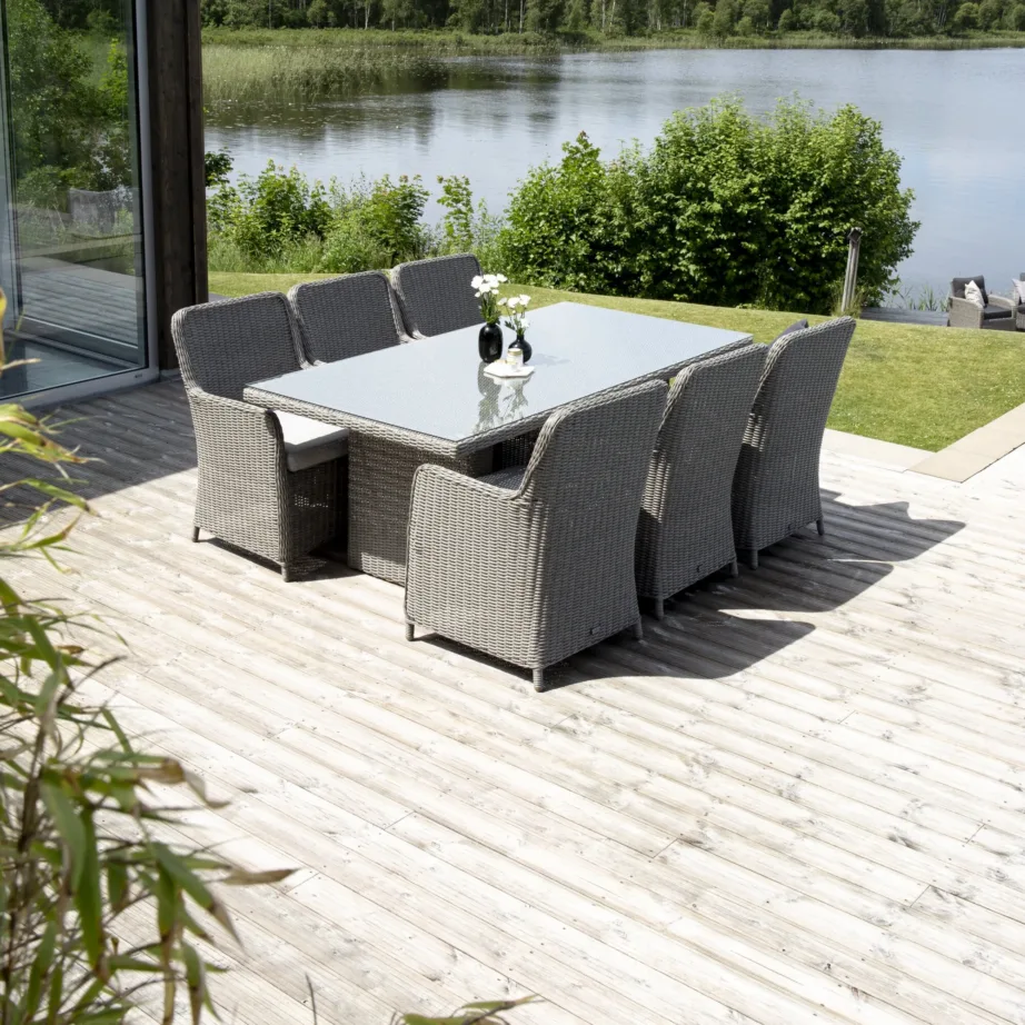 Punutisest aia söögilaua komplekt Wembley, 5290-089 – 5