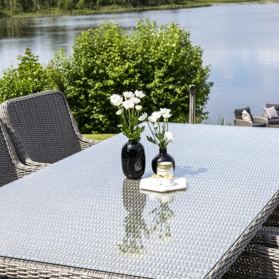 Punutisest aia söögilaua komplekt Wembley, 5290-089 – 6