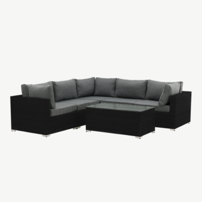 Punutisest nurgadiivani komplekt aeda Amazon, 9340-001 9340-001