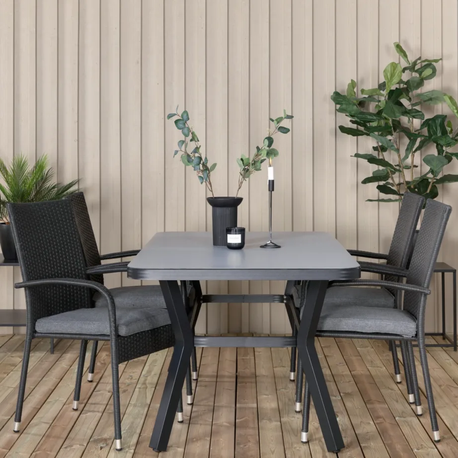 Punutisest aia söögilaua komplekt Virya Anna, GR21523 – 5