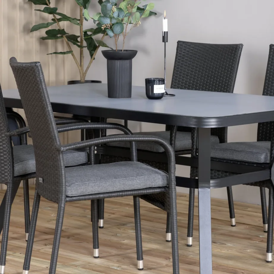 Punutisest aia söögilaua komplekt Virya Anna, GR21523 – 6