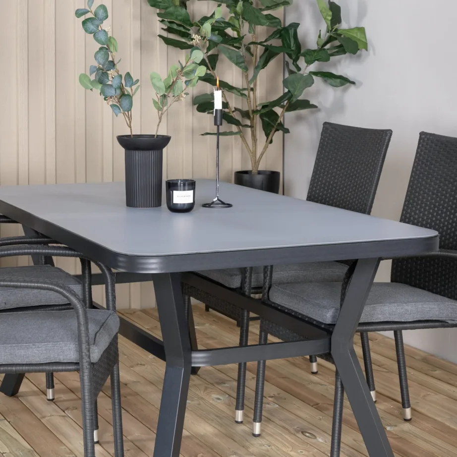 Punutisest aia söögilaua komplekt Virya Anna, GR21523 – 8