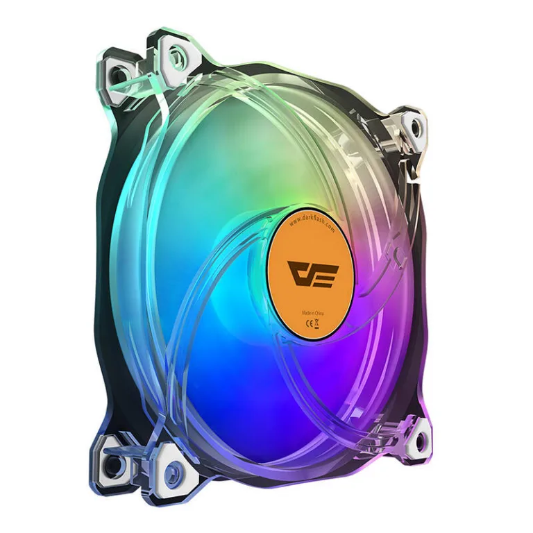 RGB arvuti ventilaatorite komplekt Darkflash CF8 Pro 3 tk (120 mm, 1100 RPM, ASUS Aura Sync)