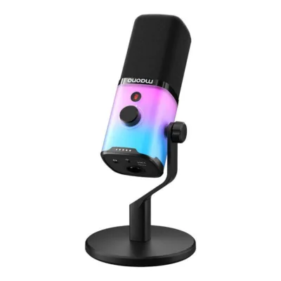 RGB mängurimikrofon Maono PD100X (XLR/USB, must)