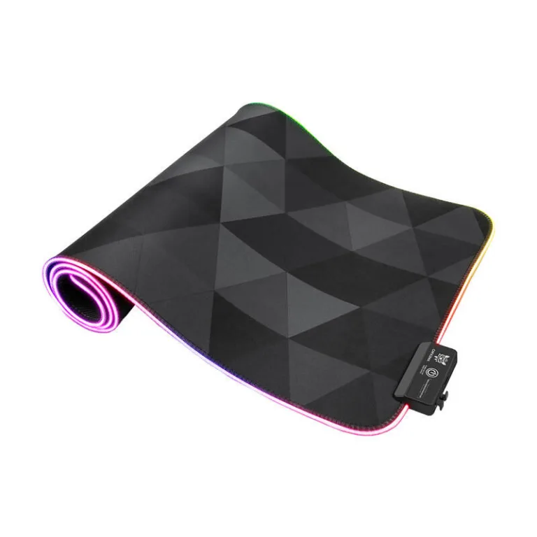 RGB valgustusega suur hiirematt Onikuma MP006 (must, 12 valgusefekti)