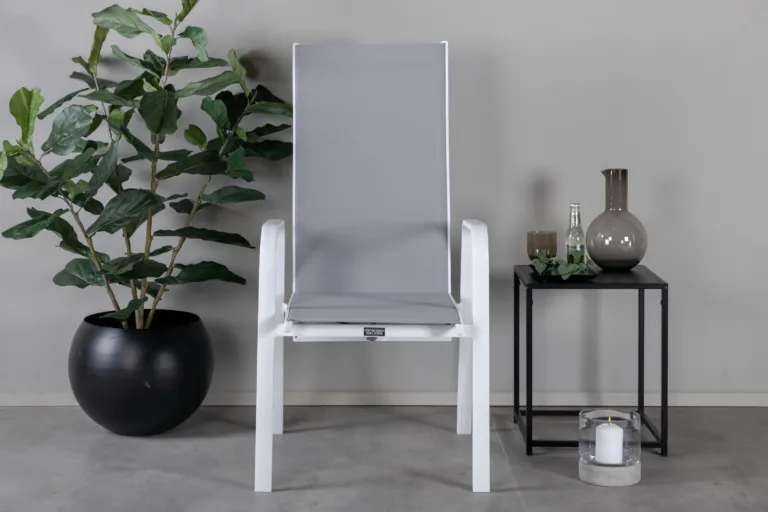 Recliner aiatool Copacabana, hall/valge, 4133-400 4133-400