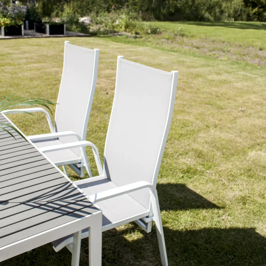 Recliner aiatool Copacabana, hall/valge, 4133-400 – 8