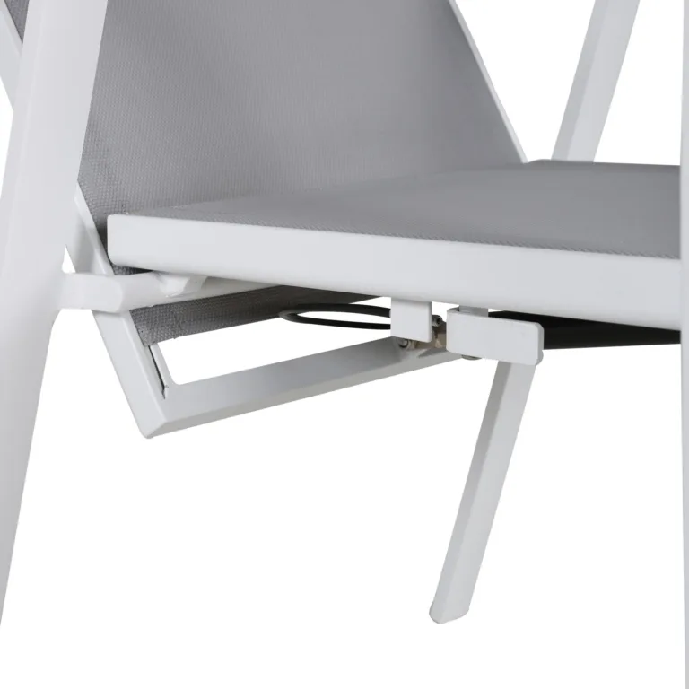 Recliner aiatool Copacabana, hall/valge, 4133-400 4133-400