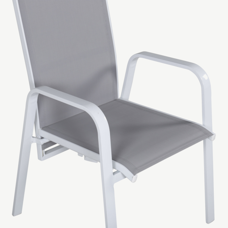 Recliner aiatool Copacabana, hall/valge, 4133-400 4133-400