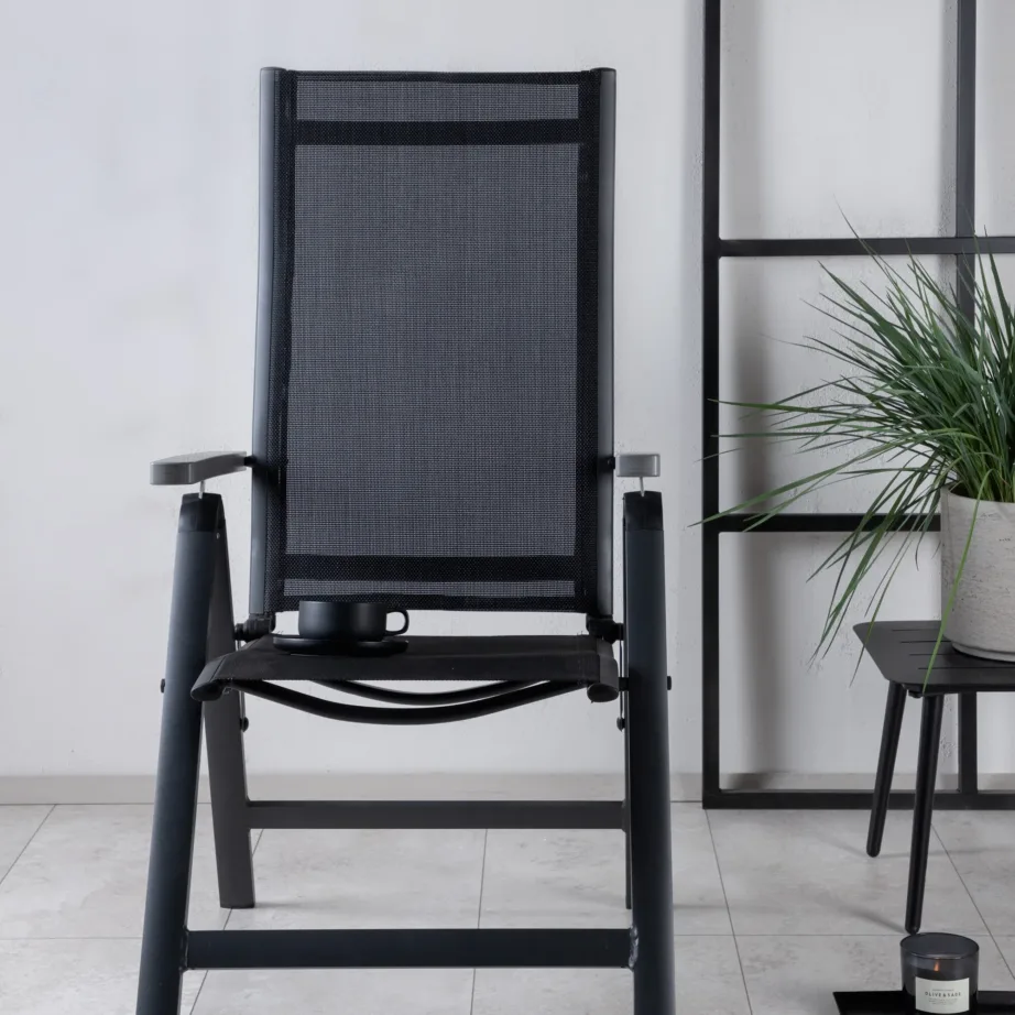 Reguleeritava seljatoega aiatool Albany, must, 1562-408 – 6