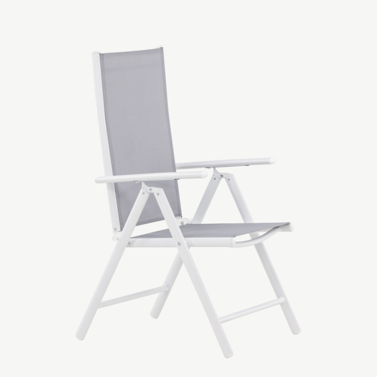 Reguleeritava seljatoega aiatool Break, hall/valge, 9276-400 9276-400