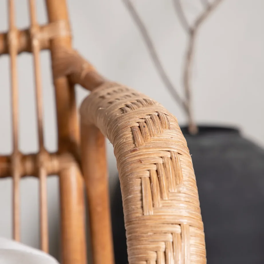 Rotangist 2-kohaline aiadiivan Nella, naturaalne/valge, 2135-101 – 6