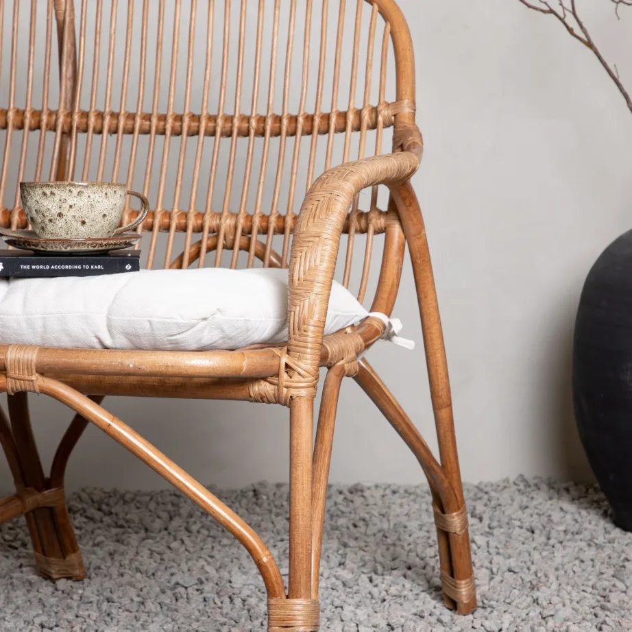 Rotangist 2-kohaline aiadiivan Nella, naturaalne/valge, 2135-101 – 8