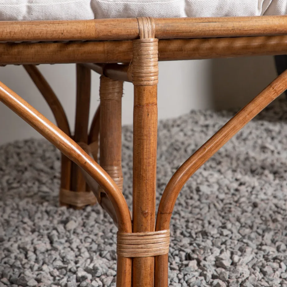 Rotangist 2-kohaline aiadiivan Nella, naturaalne/valge, 2135-101 – 10