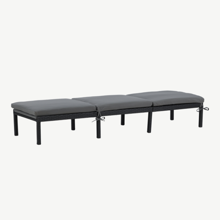 Rotangist lamamistool Bilbao, must/hall, 1006-001 1006-001