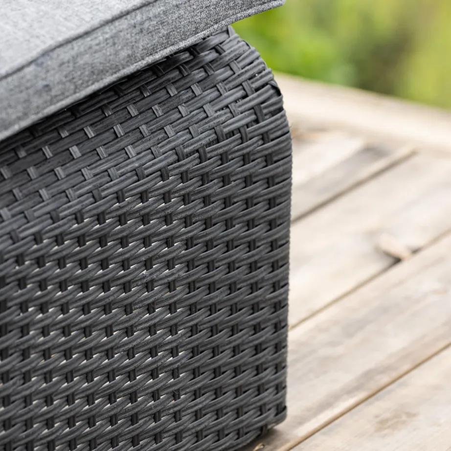 Rotangist lamamistool London, must/hall, 6983-100 – 8