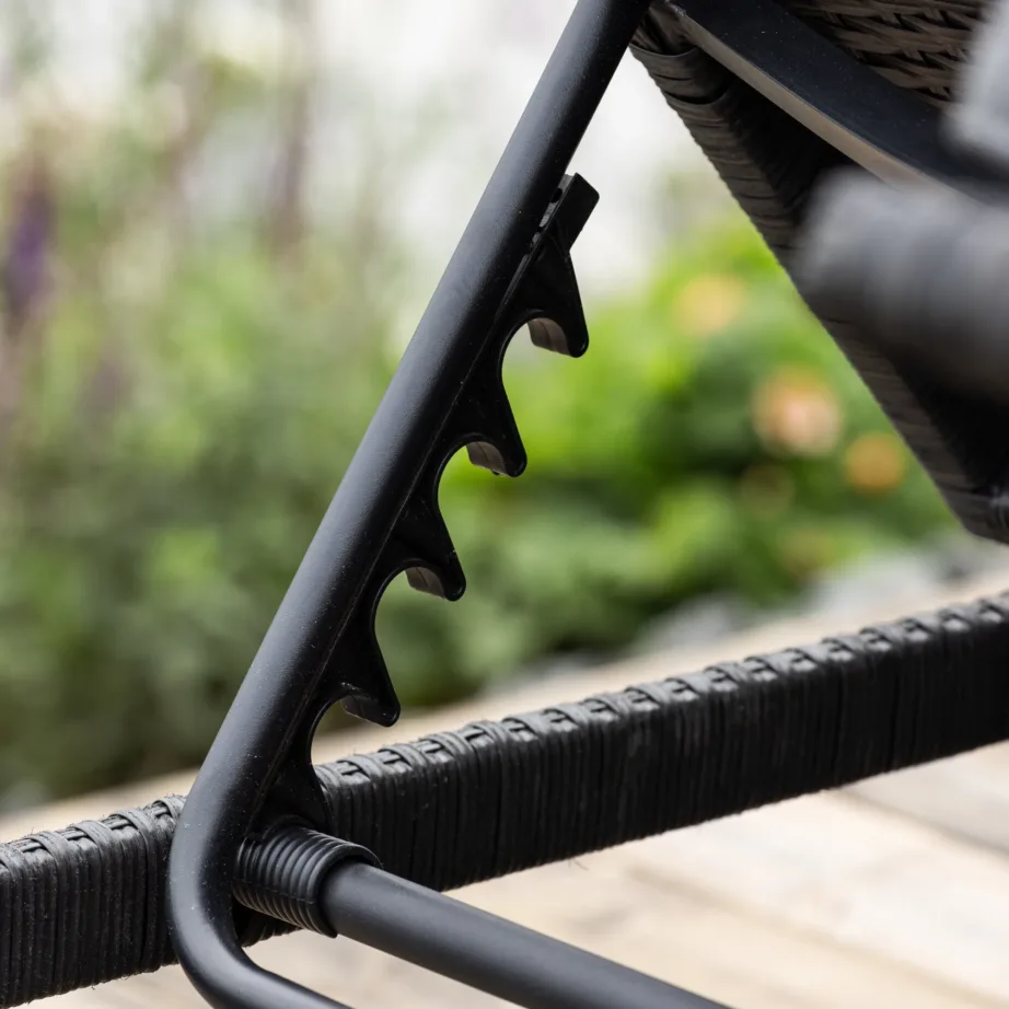 Rotangist lamamistool London, must/hall, 6983-100 – 9