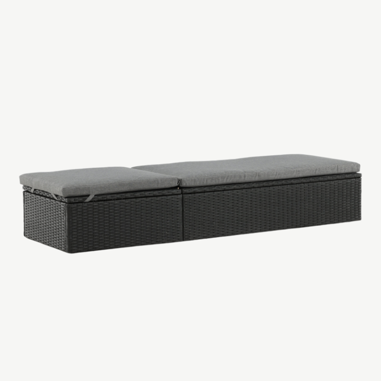Rotangist lamamistool Quad, must, 2066-001 2066-001