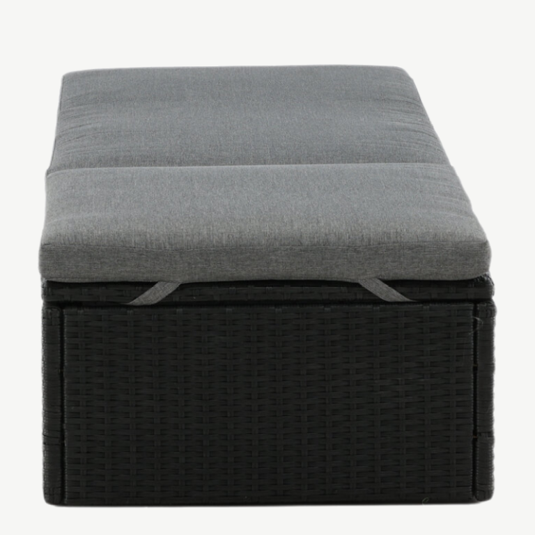 Rotangist lamamistool Quad, must, 2066-001 2066-001