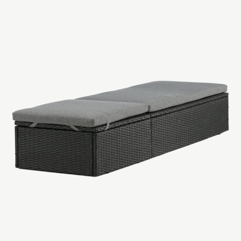 Rotangist lamamistool Quad, must, 2066-001 2066-001