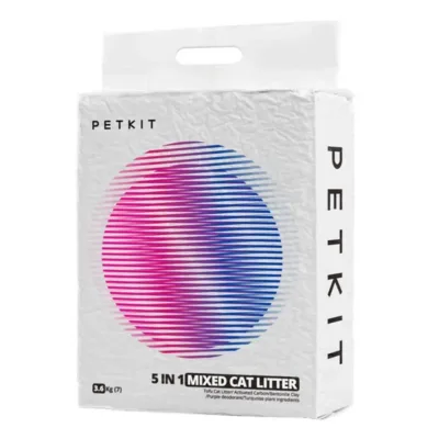 Segatud kassiliiv Petkit 7L (2 mm graanulid, lõhnatu)