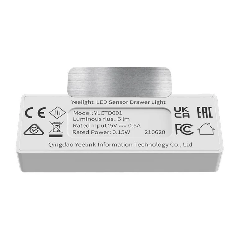 Sensoriga sahtlivalgusti Yeelight A6, USB-C, 300mAh, valge