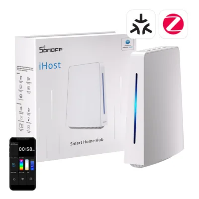 Sonoff nutikodu keskus iHost AIBridge 2GB RAM, Wi-Fi, ZigBee, Matter