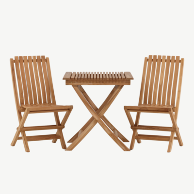 Tiigipuust aia söögilaua komplekt Ghana, GR22778 GR22778