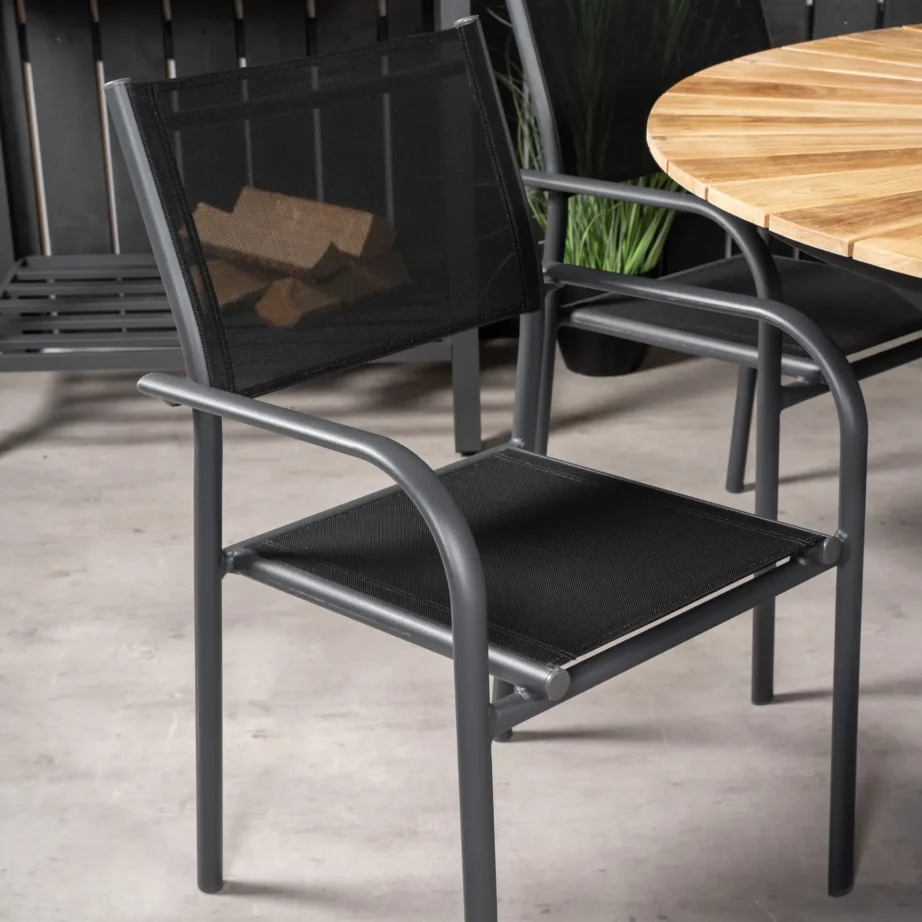 Tiigipuust aia söögilaua komplekt Mexico, GR18803 – 8