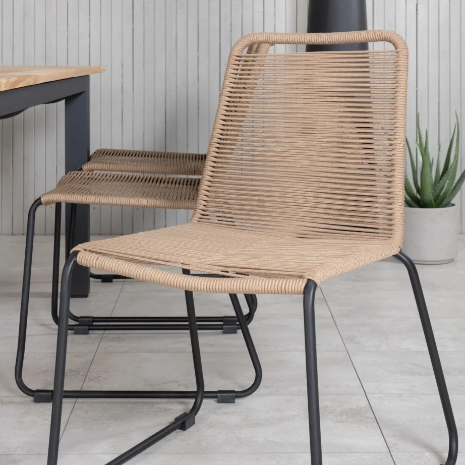 Tiigipuust aia söögilaua komplekt Panama, pikendatav, GR21745 – 9