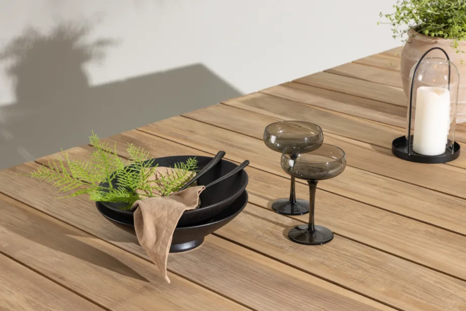 Tiigipuust aia söögilaud Mexico, naturaalne/valge, 210×100, 6182-400 – 20