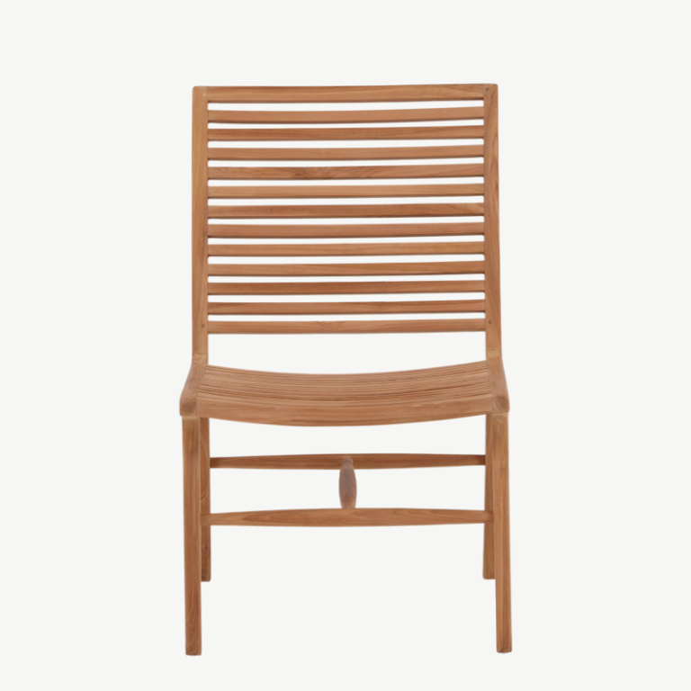 Tiigipuust aiatugitool Ribbon, naturaalne, 55x62x88, 6056-444 6056-444