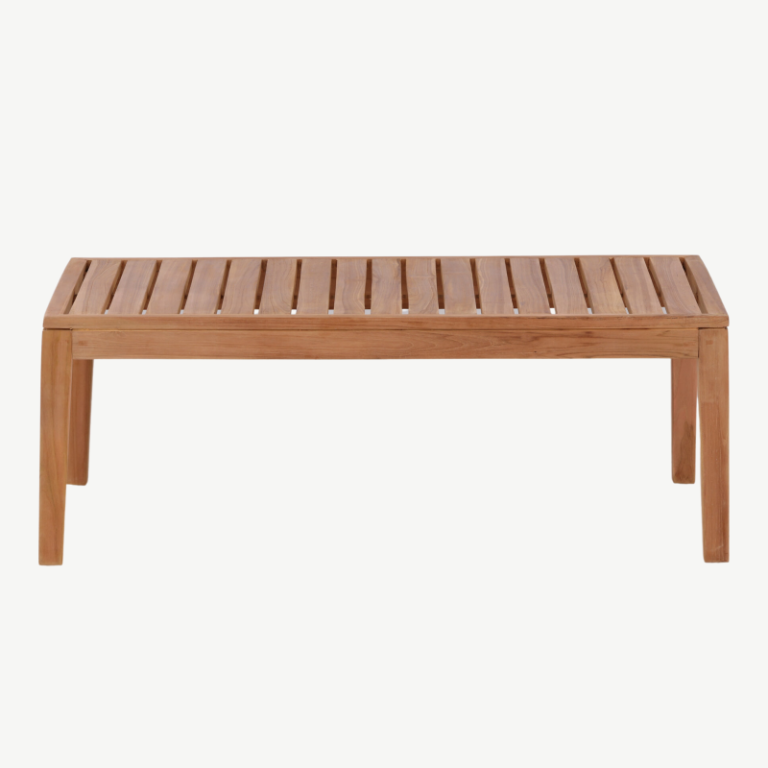 Tiigipuust diivanilaud Amlan, naturaalne, 70x110x40, 6139-444 6139-444