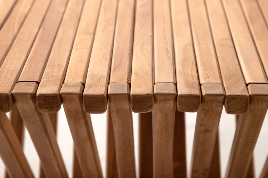 Tiigipuust lisalaud terrassile Ghana, naturaalne, 2036-444 – 9