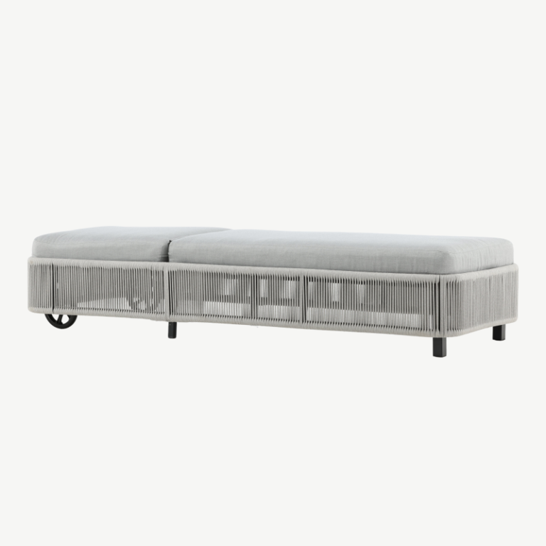 Rotangist lamamistool Virya, must/hall, 2083-408 2083-408