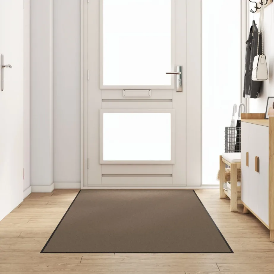 Uksematt Ristkülikuline Beež 120×250 cm