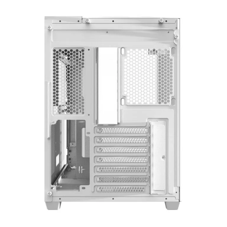 Valge ATX arvutikorpus Darkflash TH285, 4 RGB ventilaatoriga